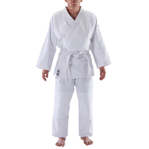 Kimono Judo Adulte Aikido 100 Blanc Pour Les Clubs Et Collectivites Decathlon Pro