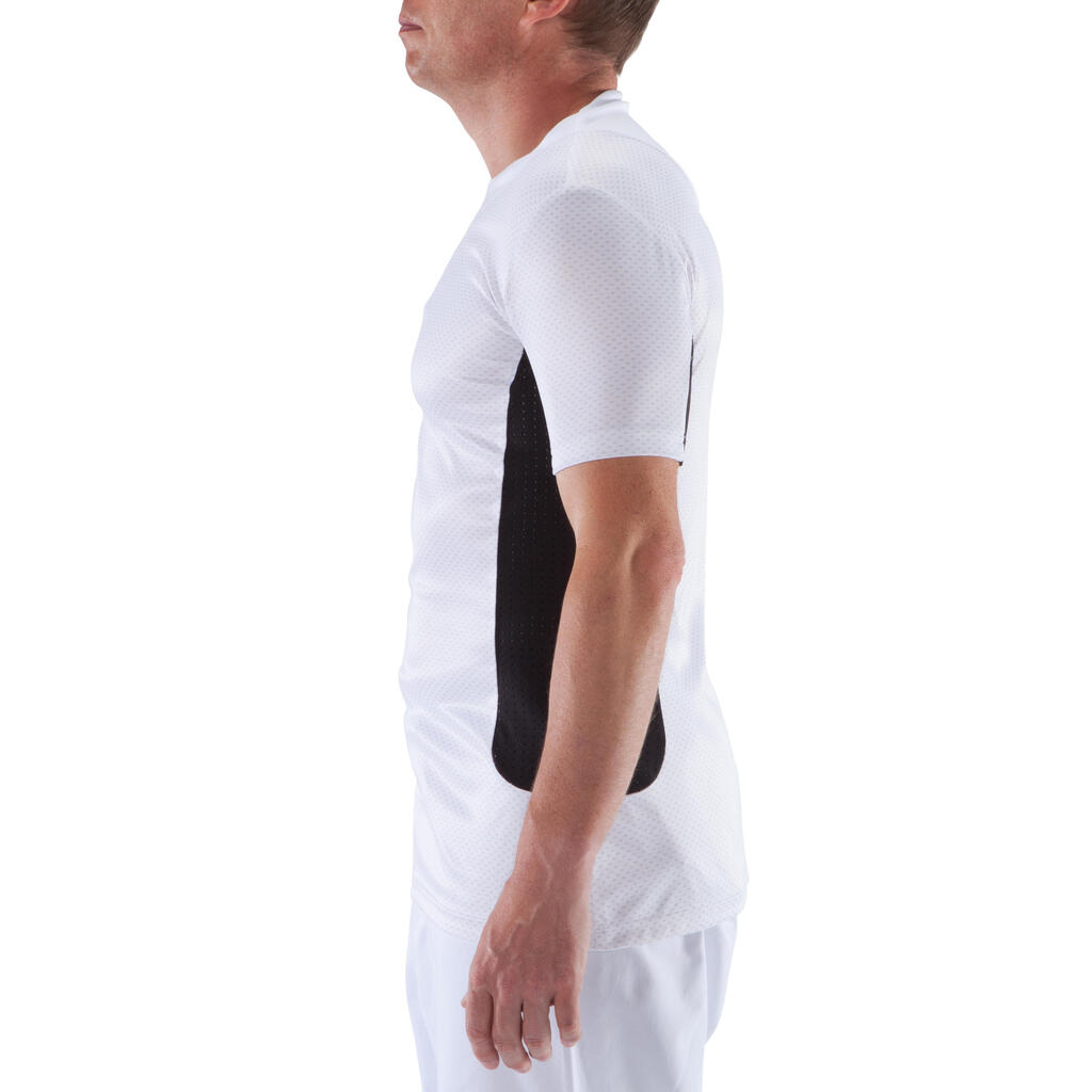 Adult Judo Base Layer T-Shirt - White/Black