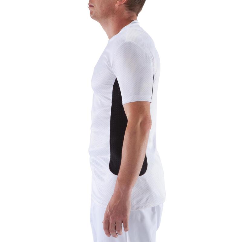 Camiseta manga corta interior adulto Outshock blanco negro