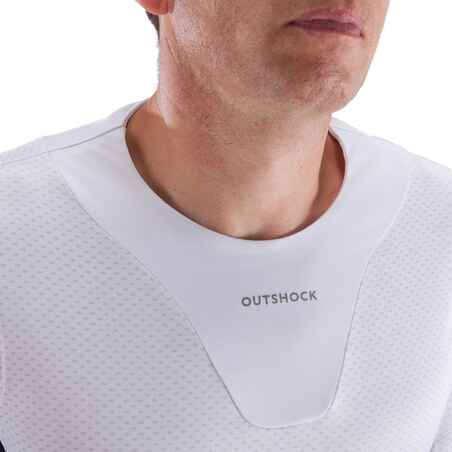 Adult Judo Base Layer T-Shirt - White/Black