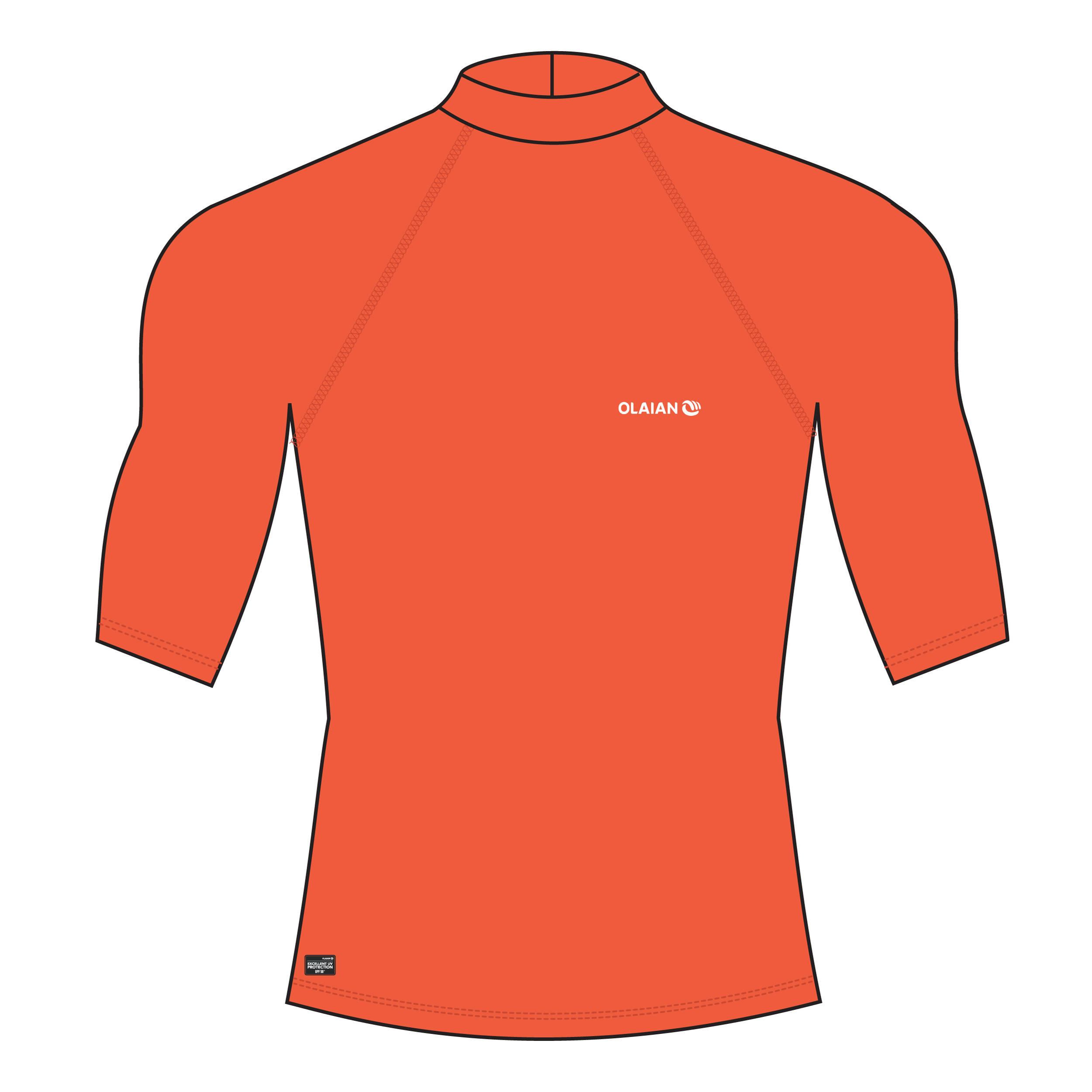 100 Men's Short Sleeve UV Protection 
