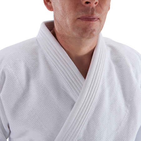 Seragam Aikido/Judo Dewasa 500 - Putih