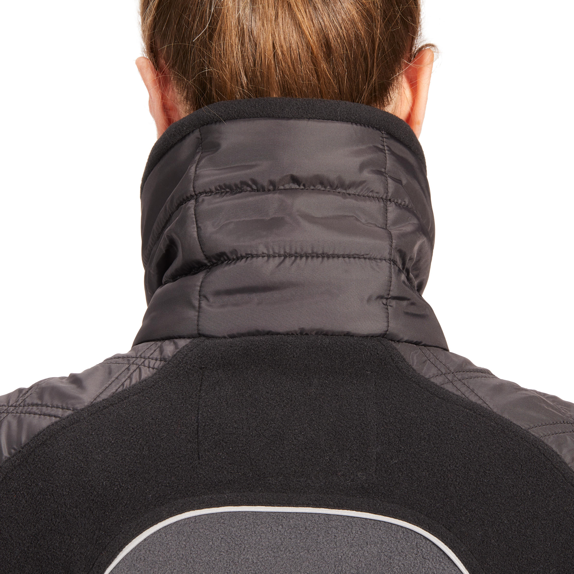 500 Warm Women's Horse Riding Fleece - Grey 8/8