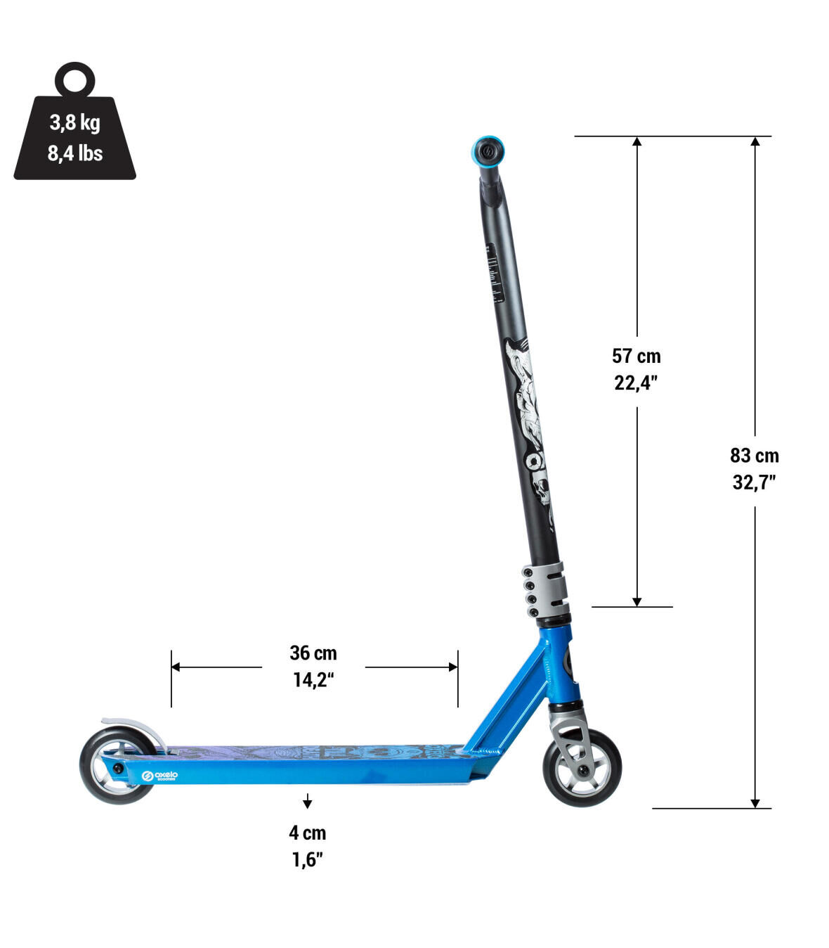MF 1.8+ BLAU/GRAU