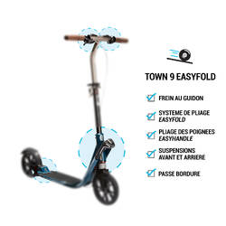 Adult Scooter Town 9 EF V2 - Pink/Metal