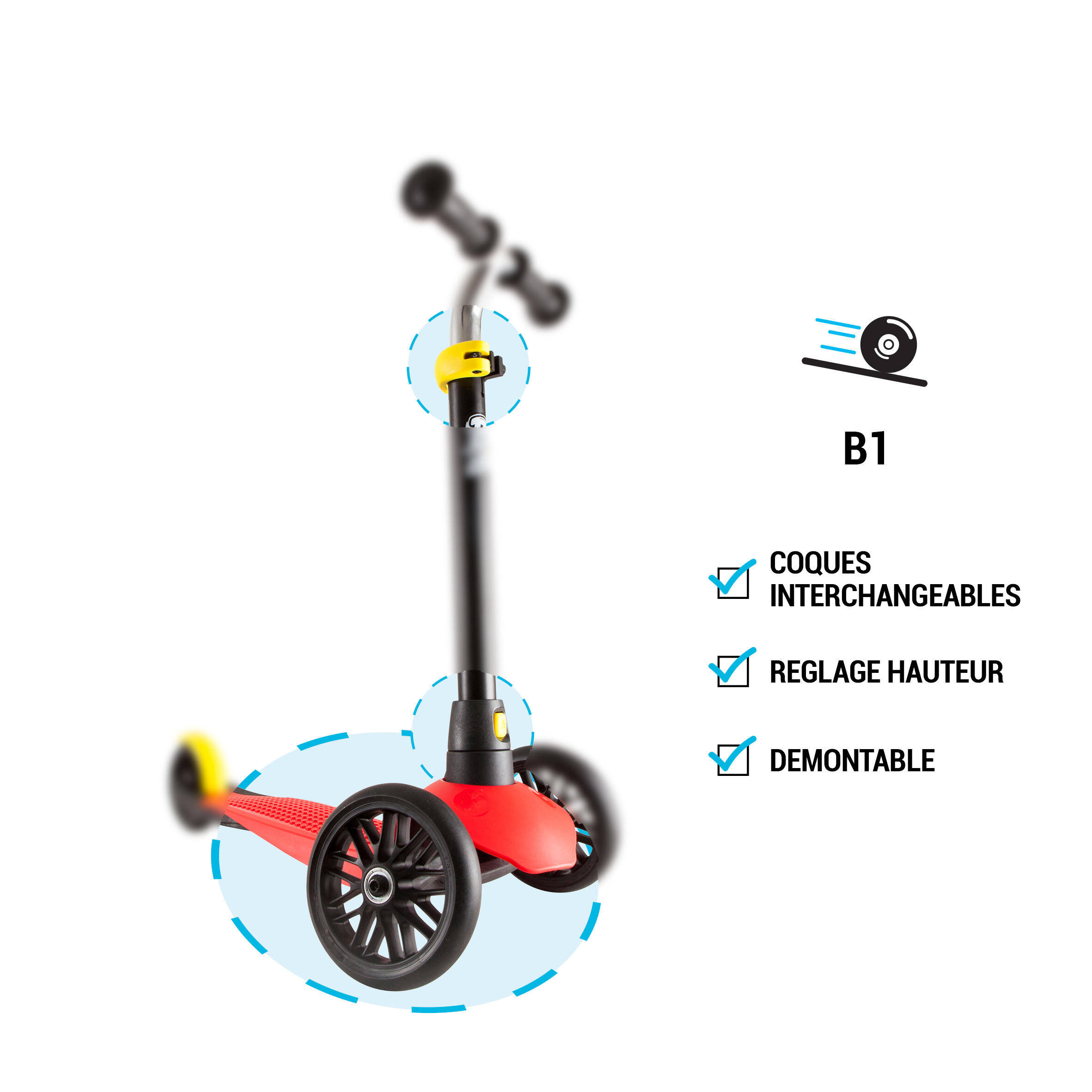Kids' Scooter B1 Frame -  2