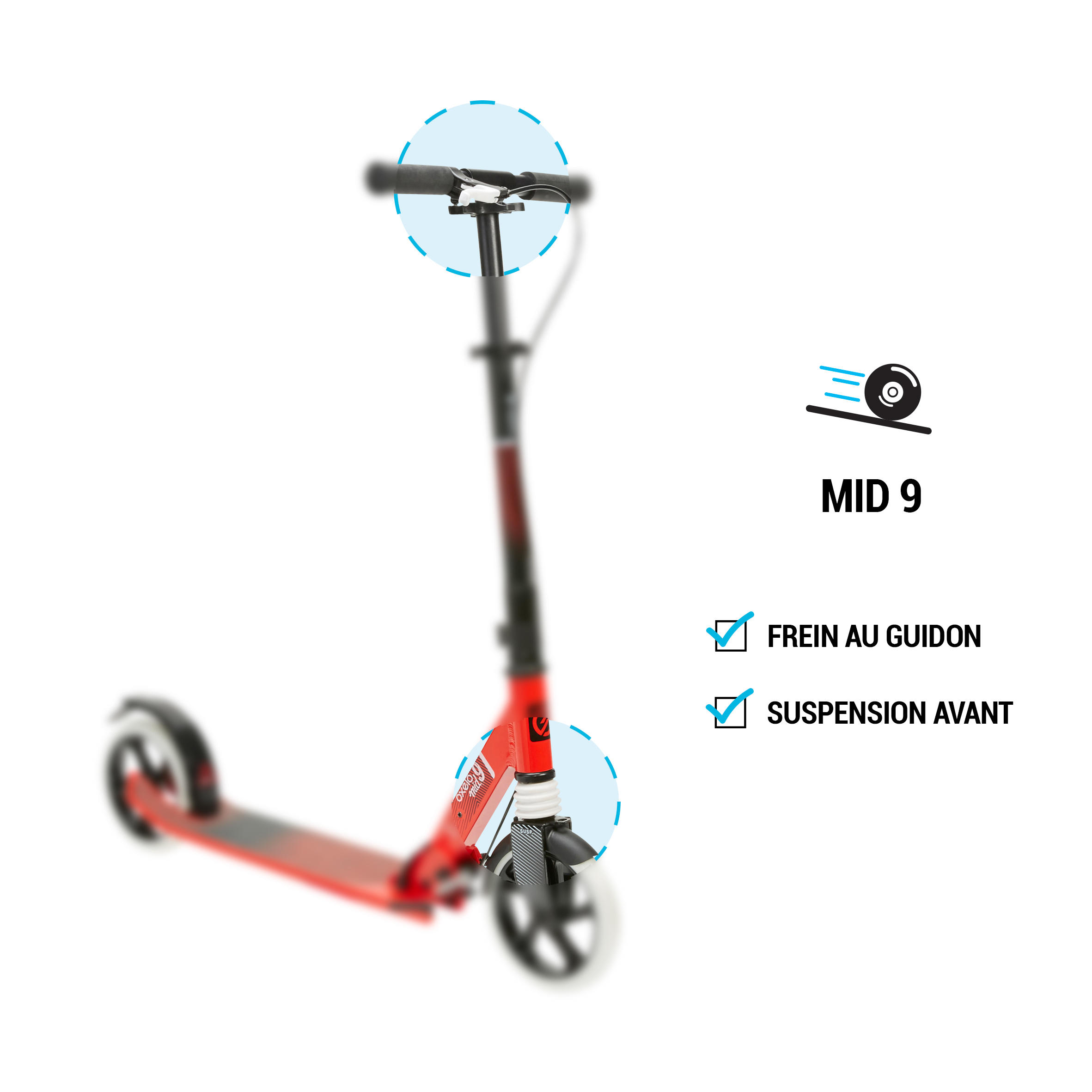mid 9 scooter
