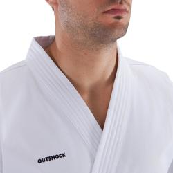 Kimono karate Outshock 500 adulto blanco Decathlon
