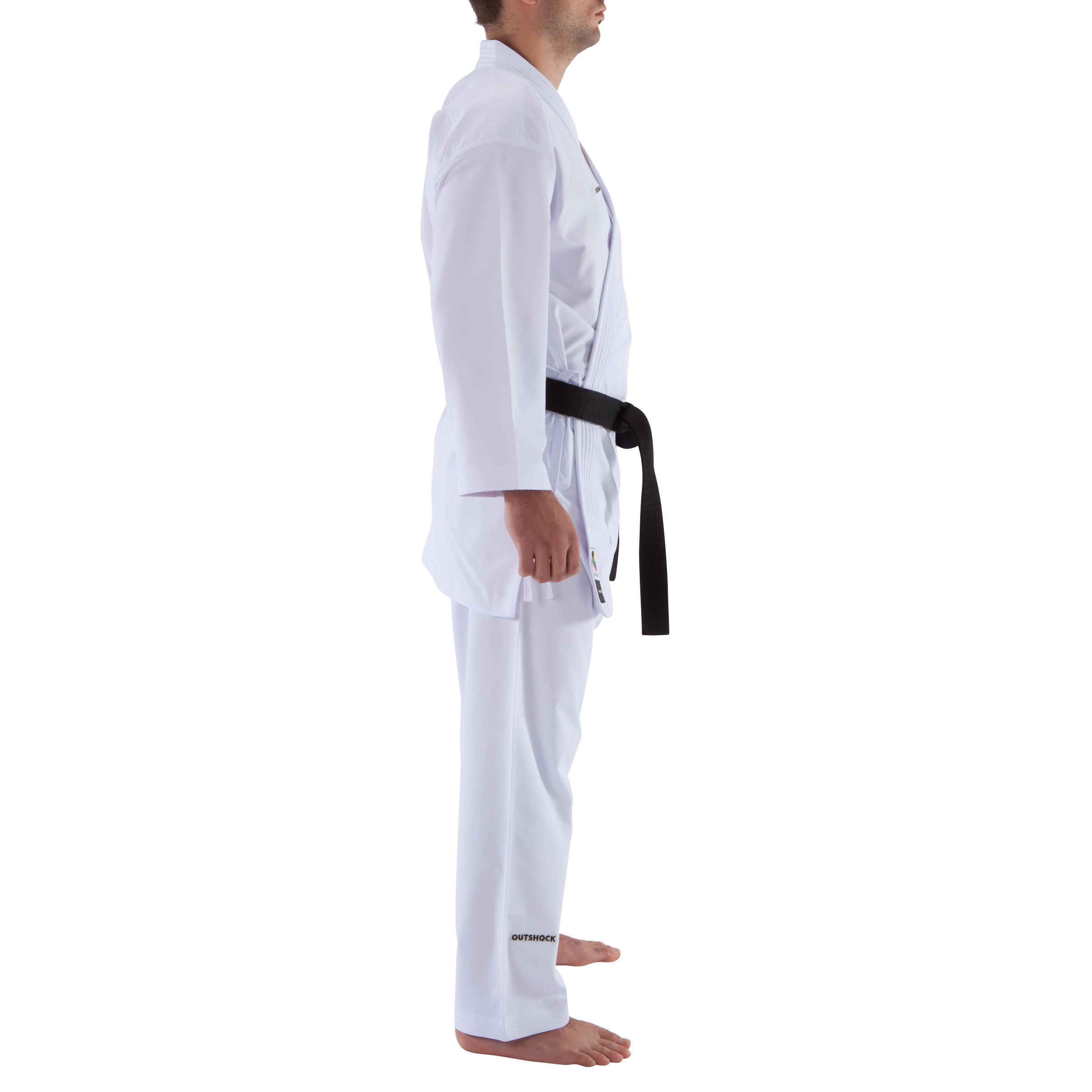 OUTSHOCK Kimono na karate 900 na zápasy kumite 170 cm · záber 4
