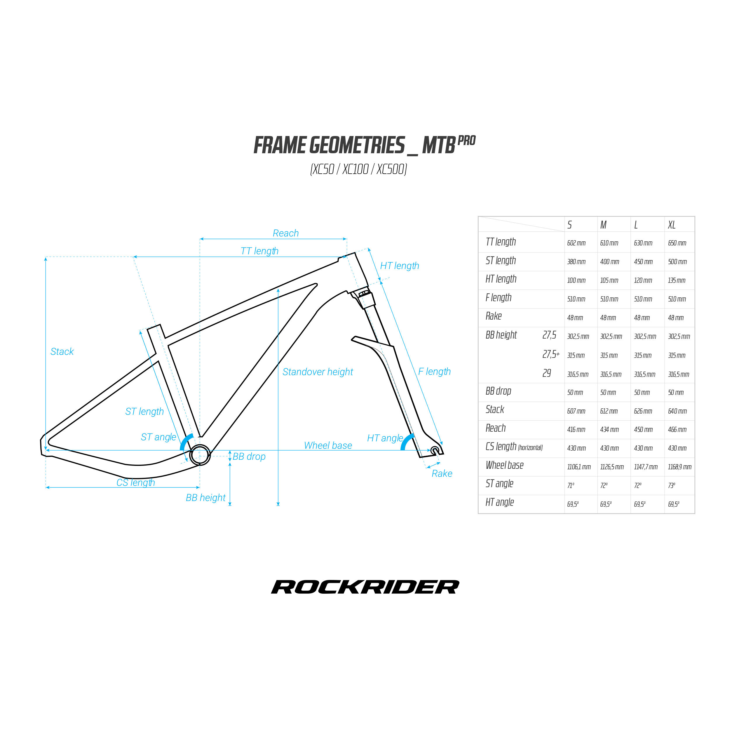 XC 500 29'' RR CN FR - Decathlon