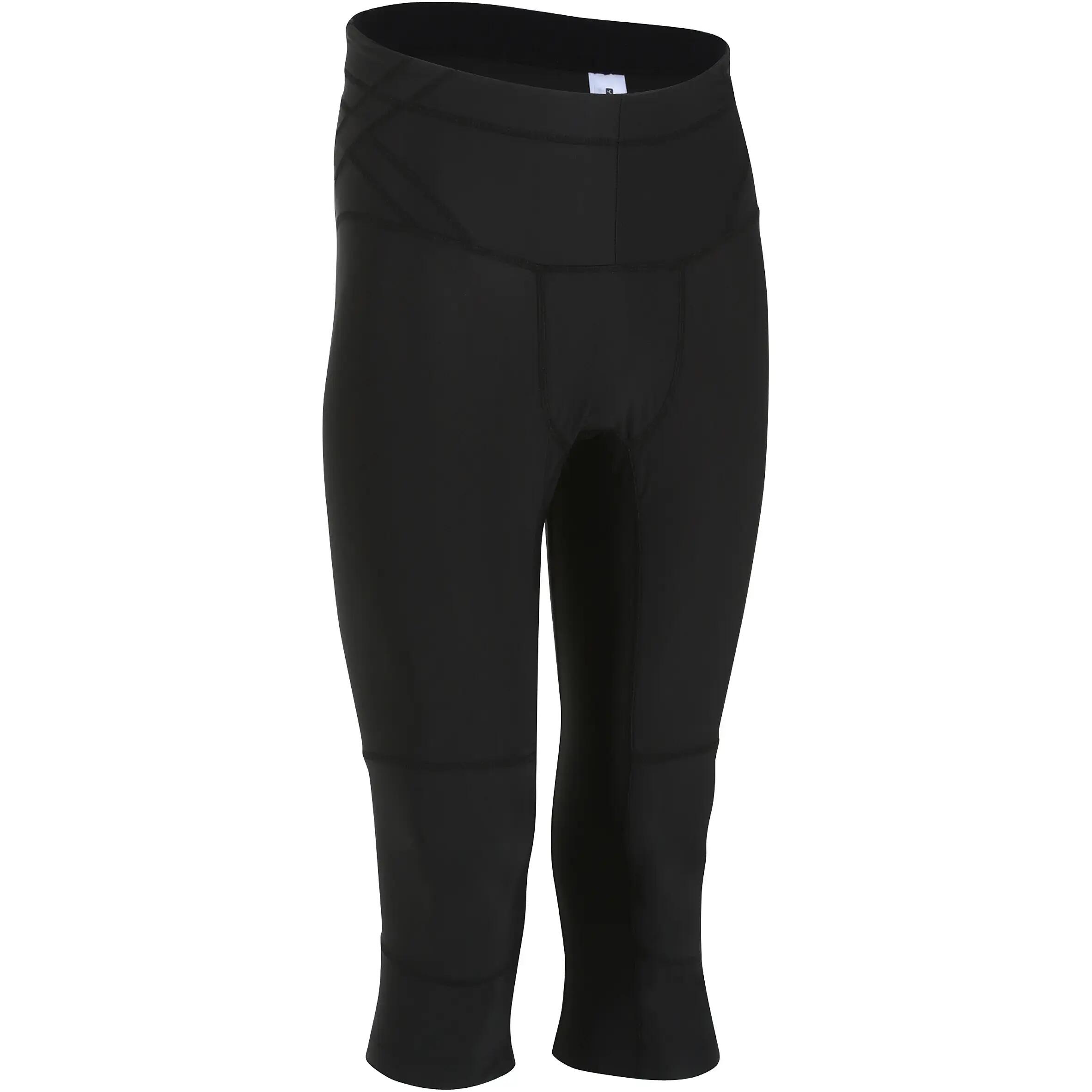 Back Support Bodybuilding Leggings - Black 1/13