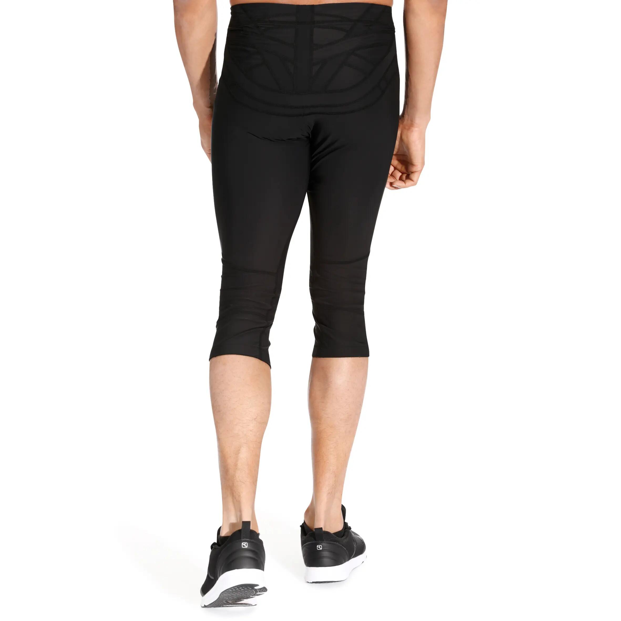 Back Support Bodybuilding Leggings - Black 4/13