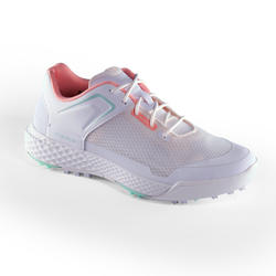 CHAUSSURES GOLF FEMME GRIP DRY  BLANCHES