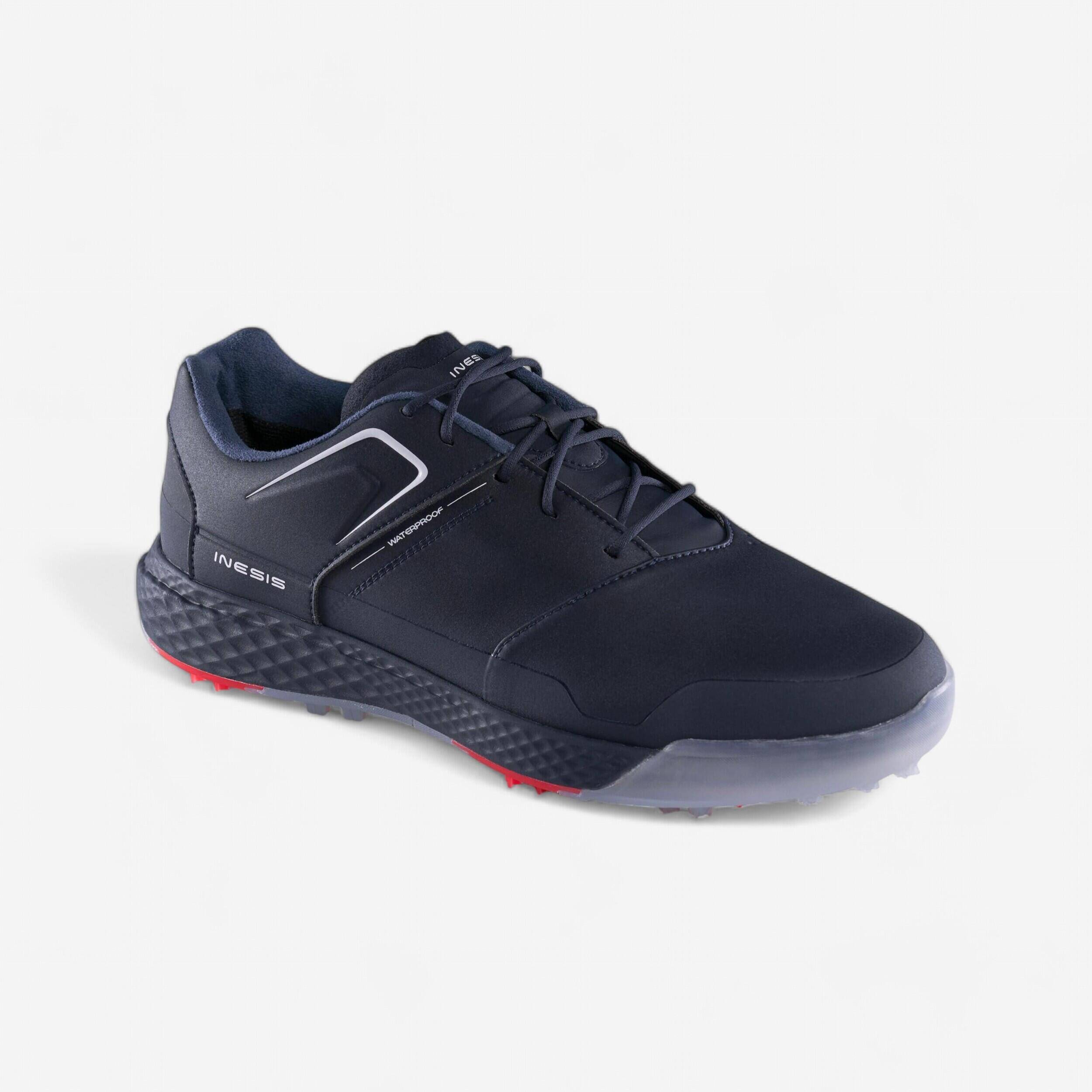 Men Golf Waterproof Shoes Navy Blue -  2