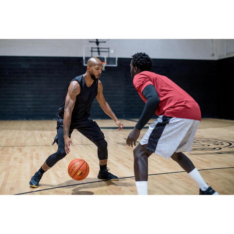 Mallas 3/4 Baloncesto Tarmak 3/4 500 Hombre Negro