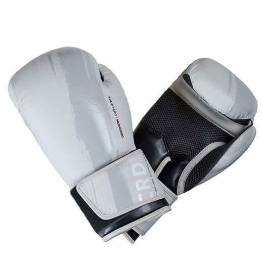 
      300 Beginner Male/Female Boxing Training Gloves - Beige
  