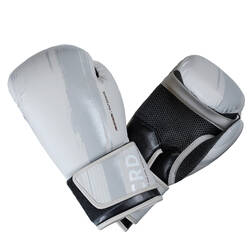 300 Beginner Male/Female Boxing Training Gloves - Beige