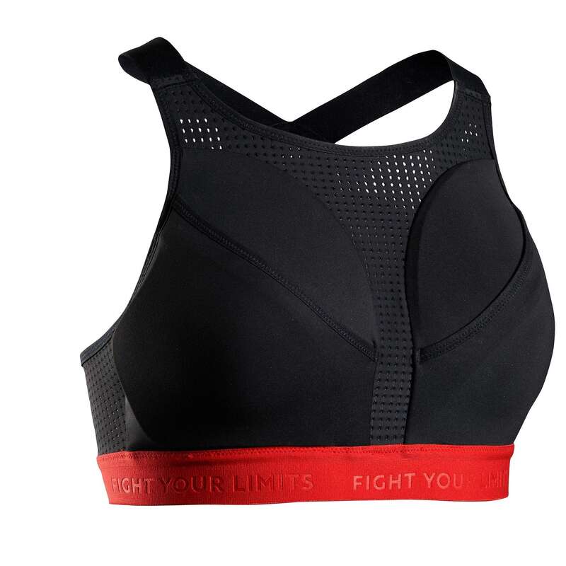 OUTSHOCK Boxing 2-In-1 Sports Bra: Support and Protection...
