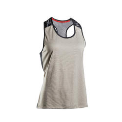 DÉBARDEUR DE BOXE 500 FEMME BEIGE