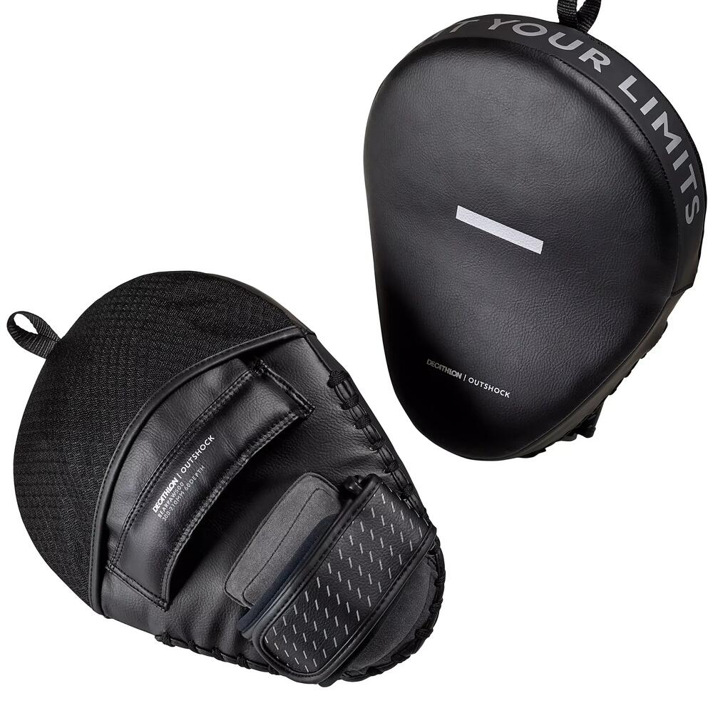 2 plastrons de mãos pretos