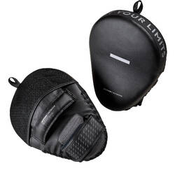 500 Curved Punch Mitts with Fastener Strap - Black