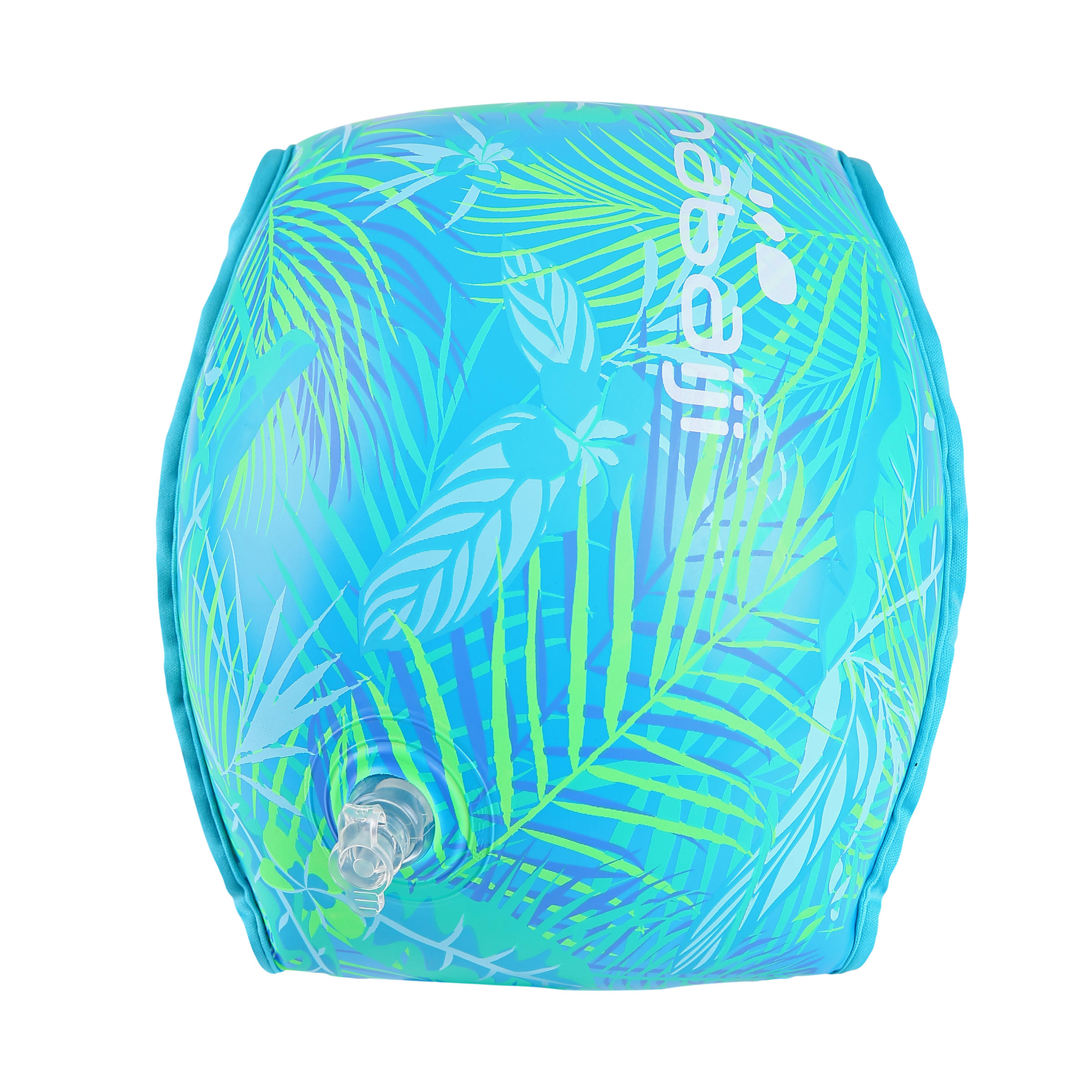 

Adults’ (_SUP_ 60 kg) swimming pool armbands Green/Blue “FOLIAGE_QUOTE2_ print -  By NABAIJI | Decathlon, Blue/green