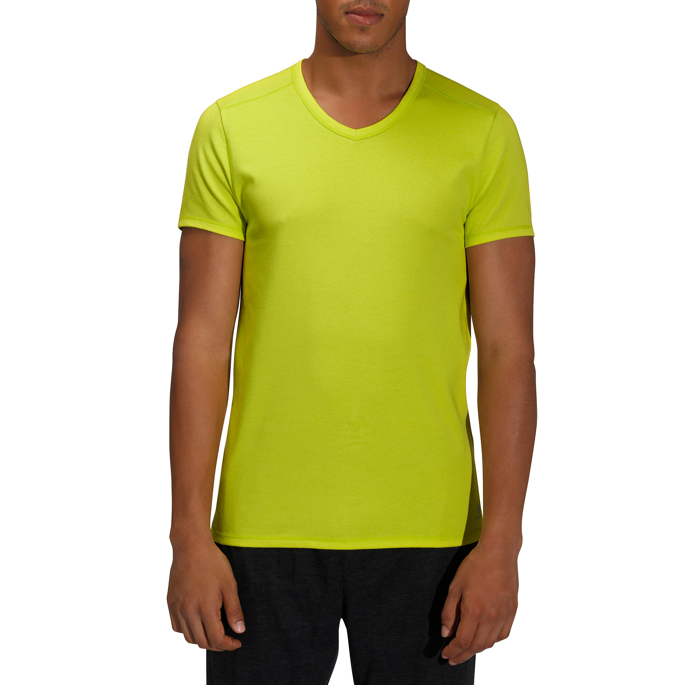 Active Short-Sleeved Slim-Fit Fitness T-Shirt - Aniseed Green 2/10