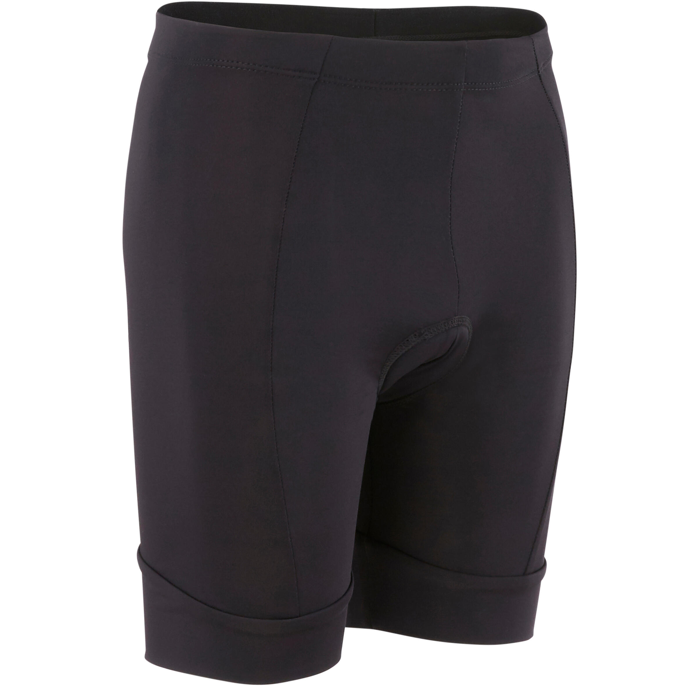 kids black cycling shorts