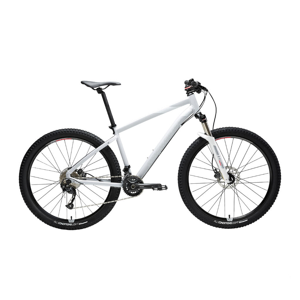 Sieviešu kalnu velosipēds "st 540", 27,5", pelēks/rozā