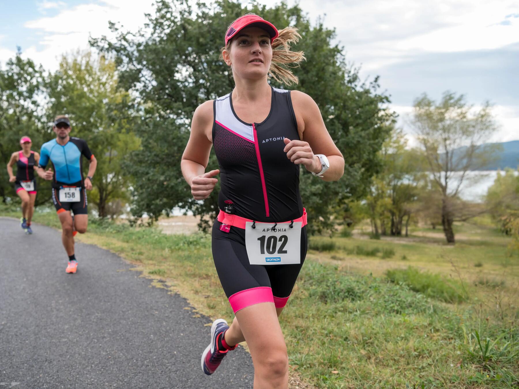 femme course à pied triathlon