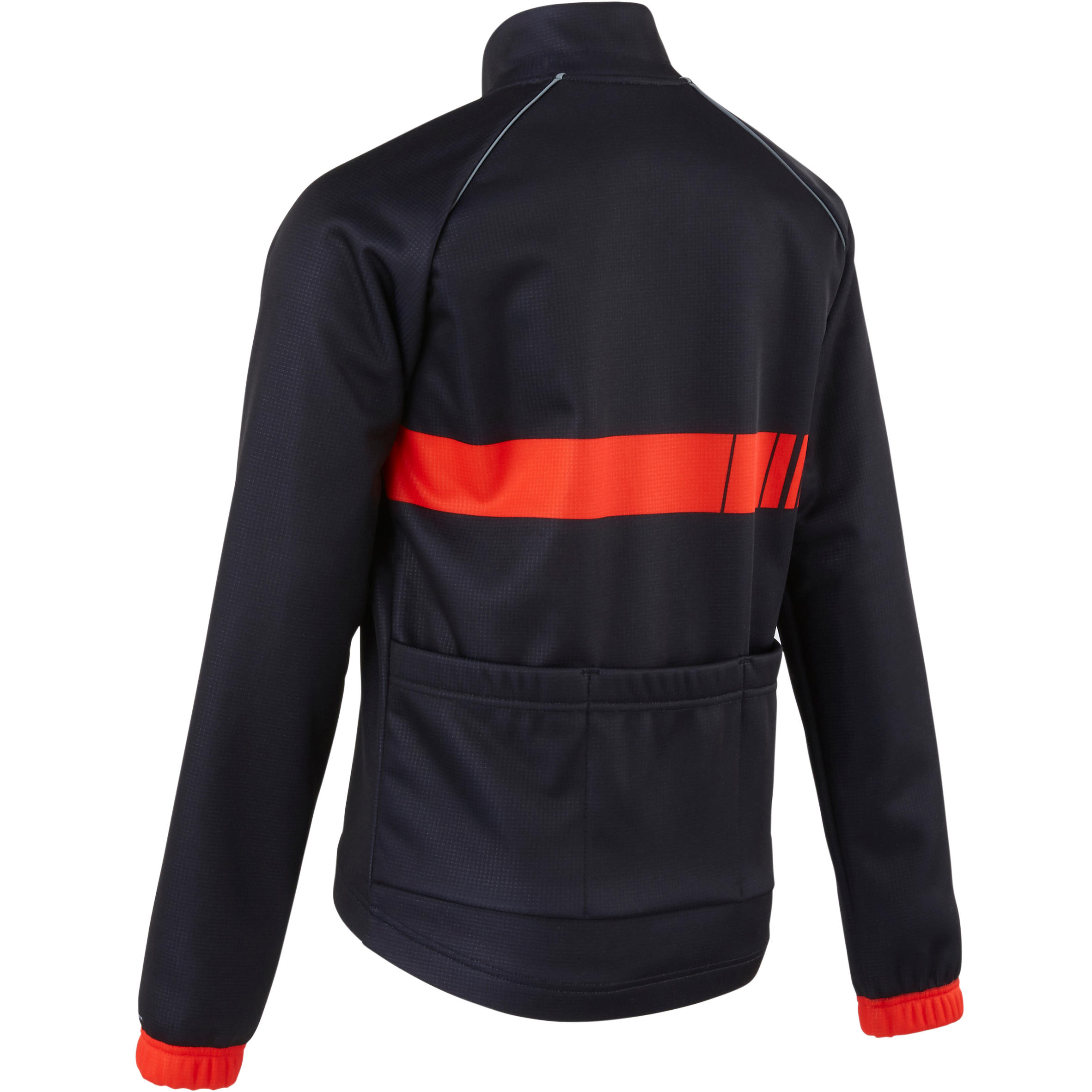 500 Kids' Cycling Jacket - Black 6/7