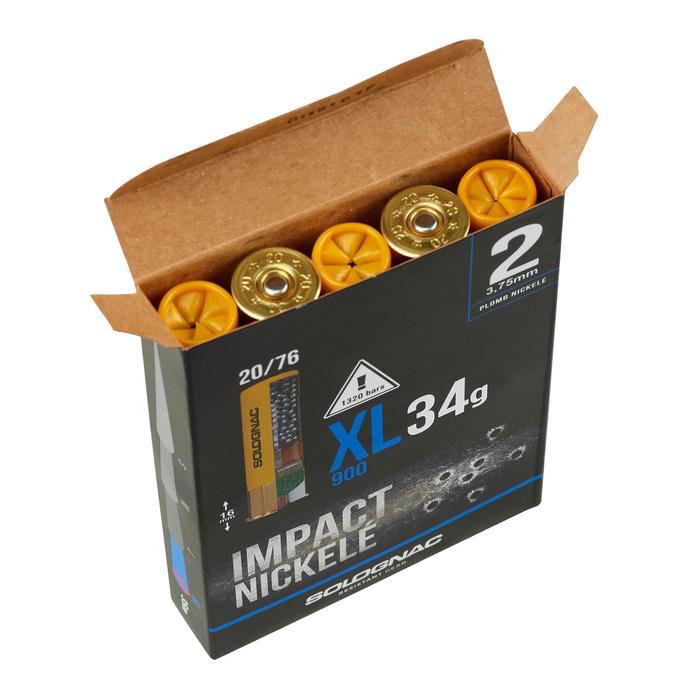 CARTOUCHE XL900 34g NI CALIBRE 20/76 PLOMB N°4 X10 ...