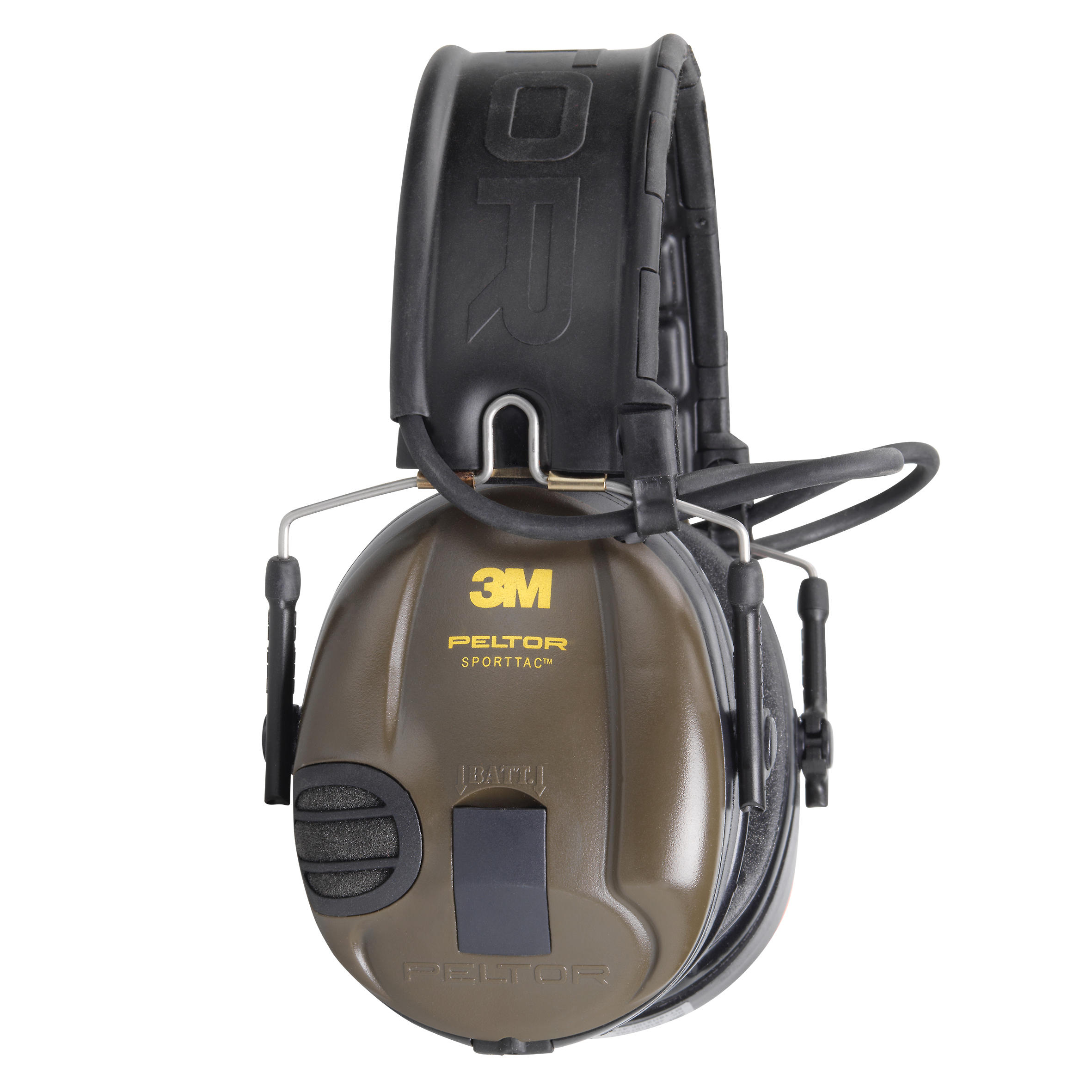 Cuffia elettronica antirumore SPORTTAC arancione-verde PELTOR | DECATHLON
