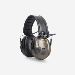 Cuffia elettronica antirumore SPORTTAC arancione-verde PELTOR | DECATHLON