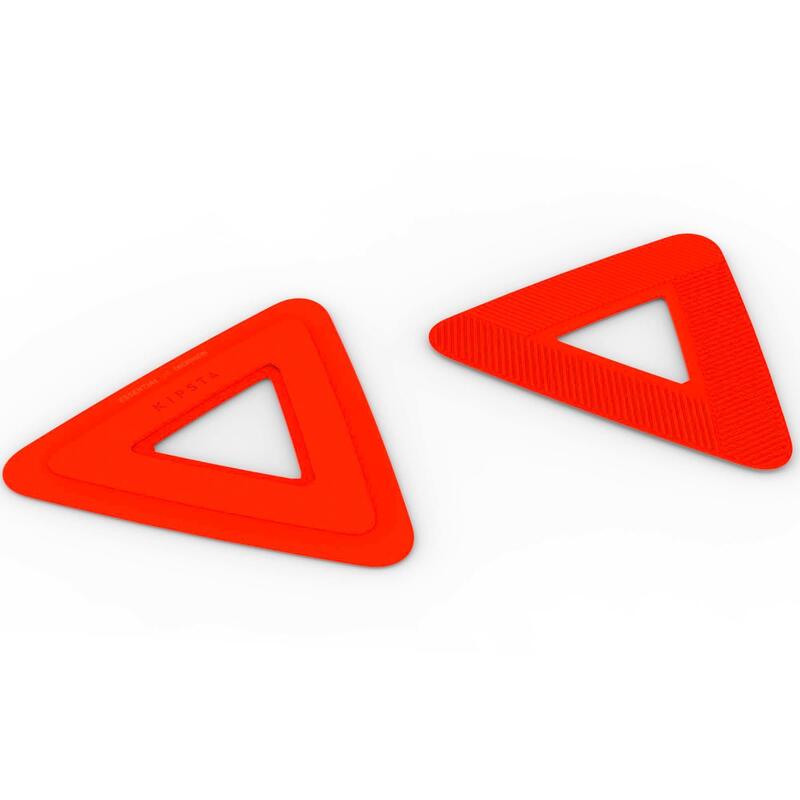 Lot de 10 disques plats d'entraînement orange
