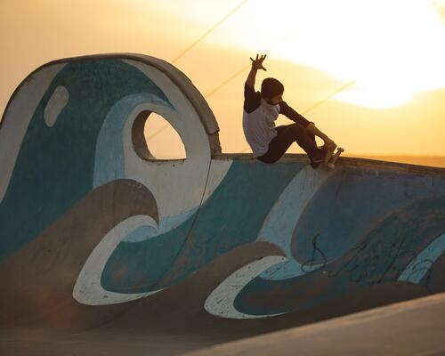 Dossier L'art ert le skateboard