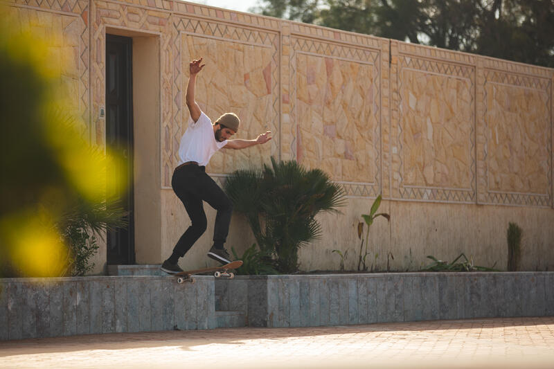 Skateboardová deska z javoru s gripem DK100 velikost 7,75"