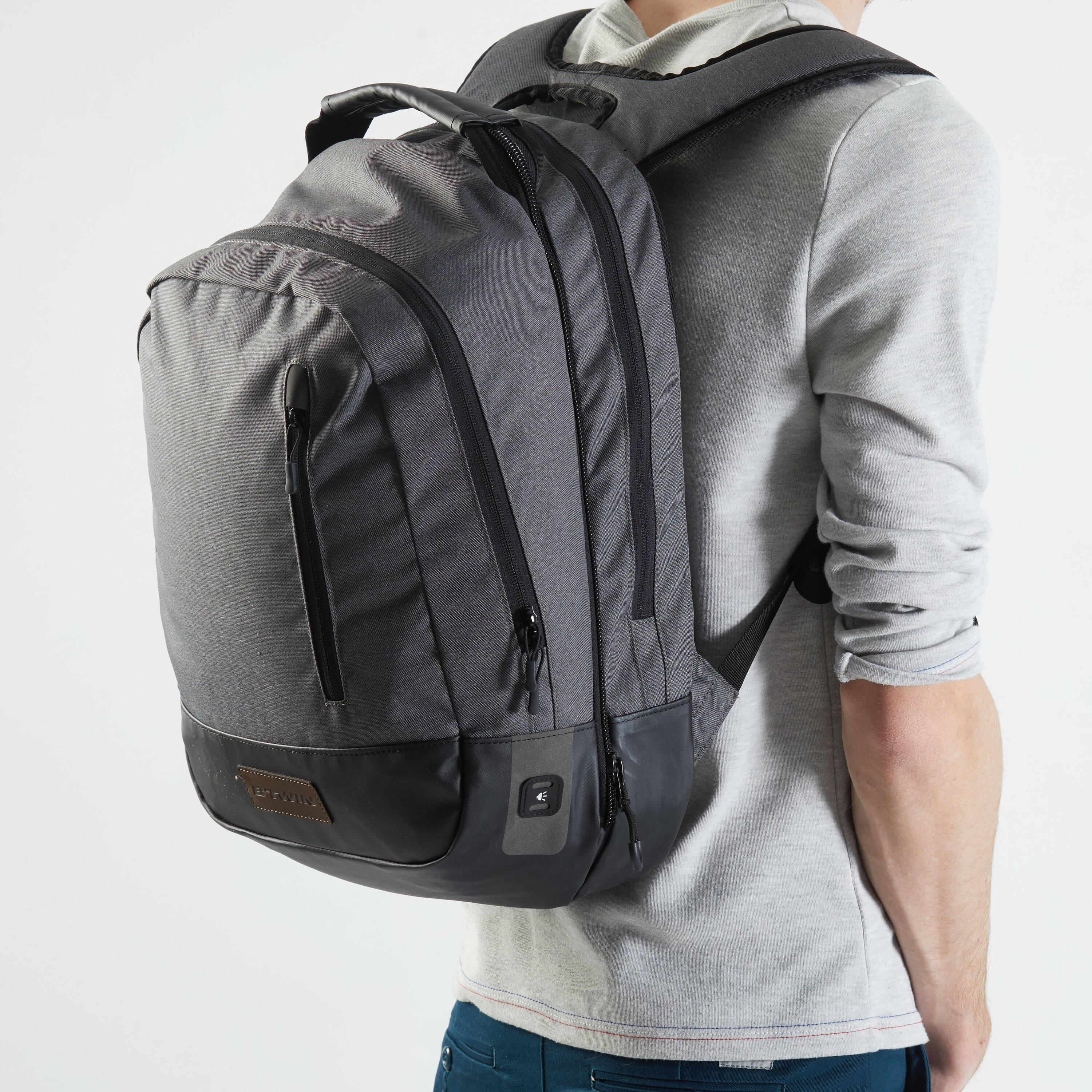 Cycling Pannier Bag Convertible Backpack -  5