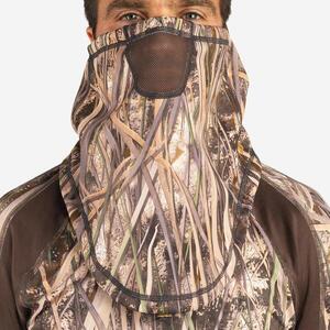 Braga Cuello Caza Solognac 500 Adulto Calida Camuflaje Marismas