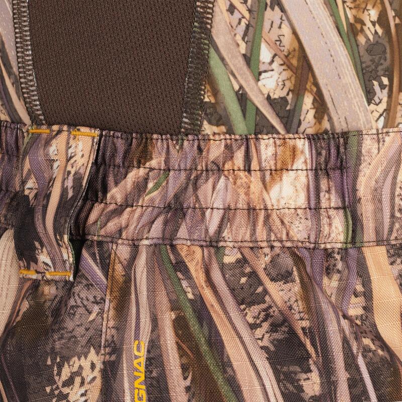 Jagdhose 100 wasserdicht Camouflage Schilf 