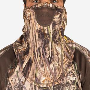 Braga Cuello Caza Solognac 500 Adulto Ligera Transpirable Camuflaje Marismas