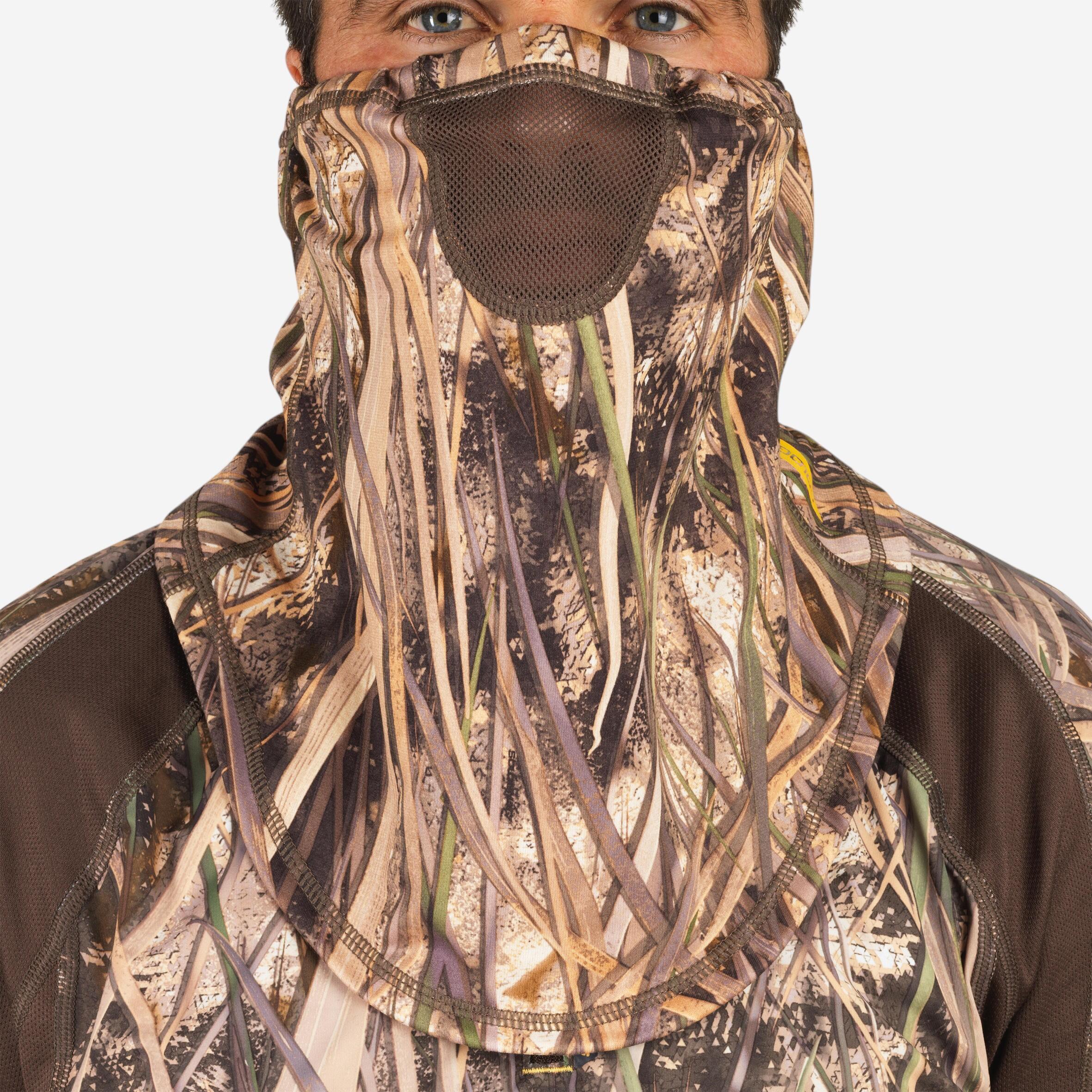 Solognac - Cache-cou Chasse Léger 500 Camouflage Marais - Chèche - Chasse Et Tir Sportif - Multicolore - Taille Unique - Decathlon