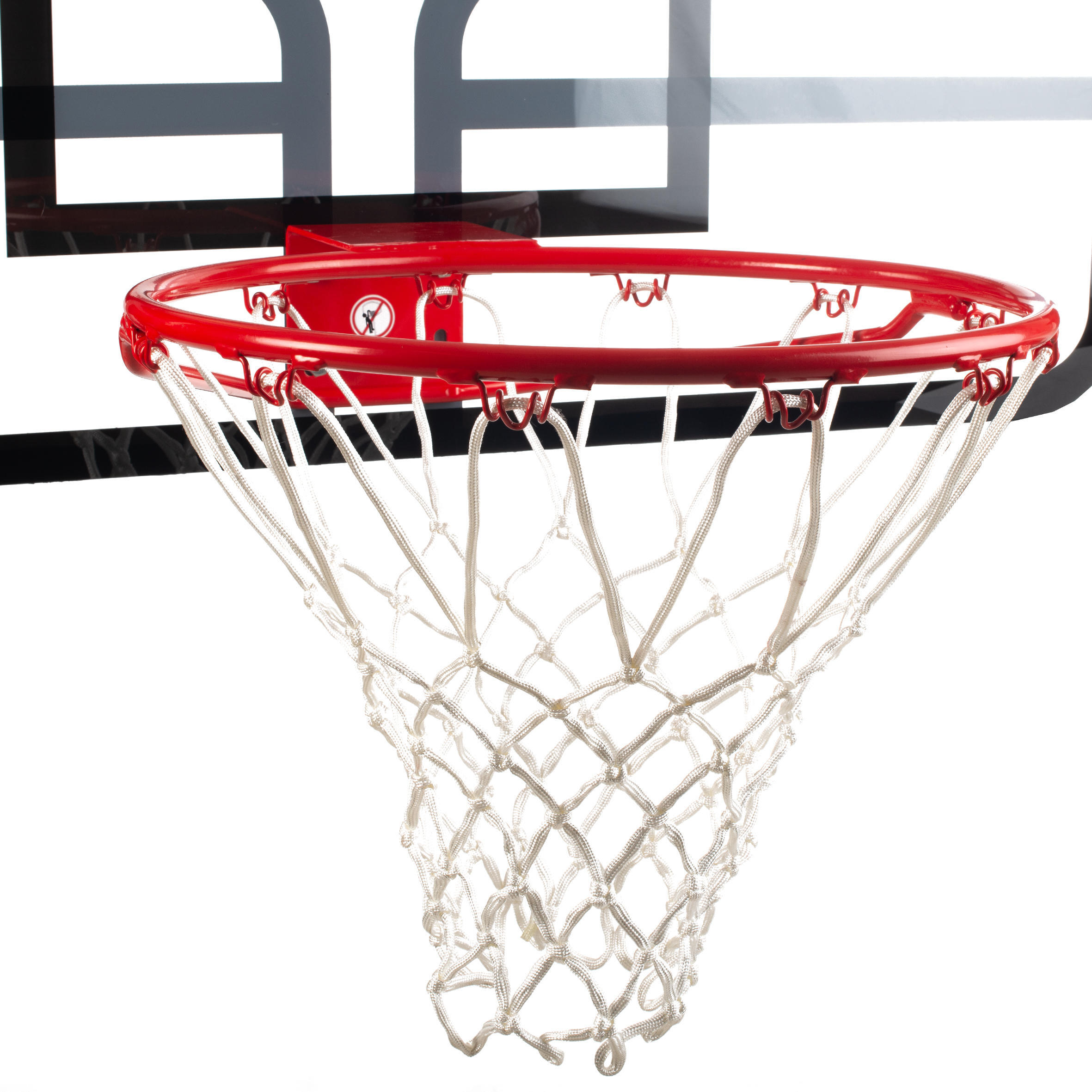SB700 Kids'/Adult Wall-Mounted Basketball Hoop. Quality backboard. 3/4