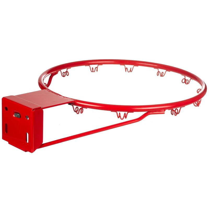 Kosárlabda gyűrű R900, rugalmas, hivatalos méret, piros