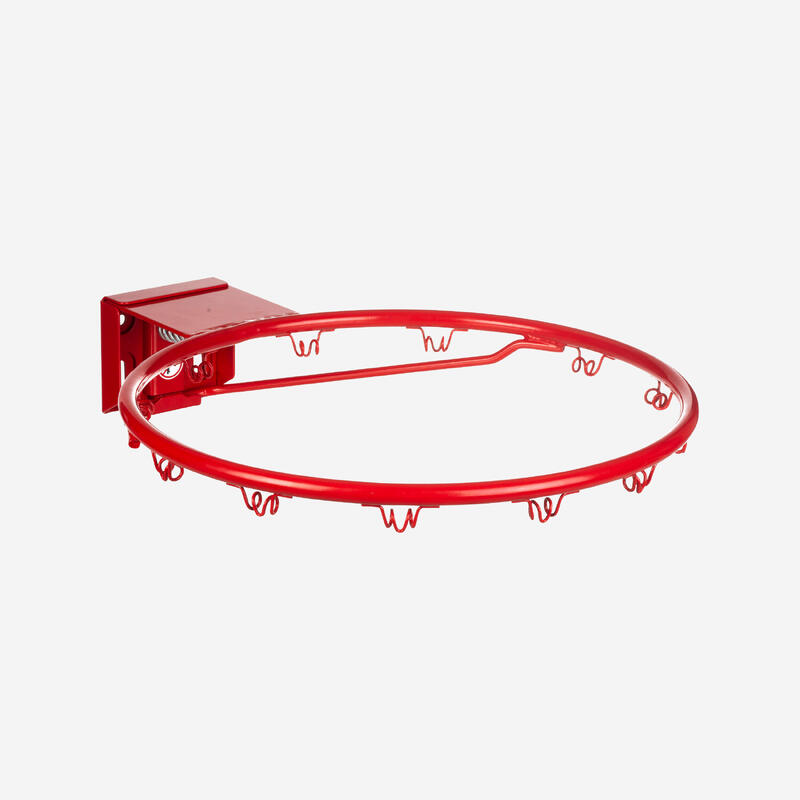 Kosárlabda gyűrű R900, rugalmas, hivatalos méret, piros