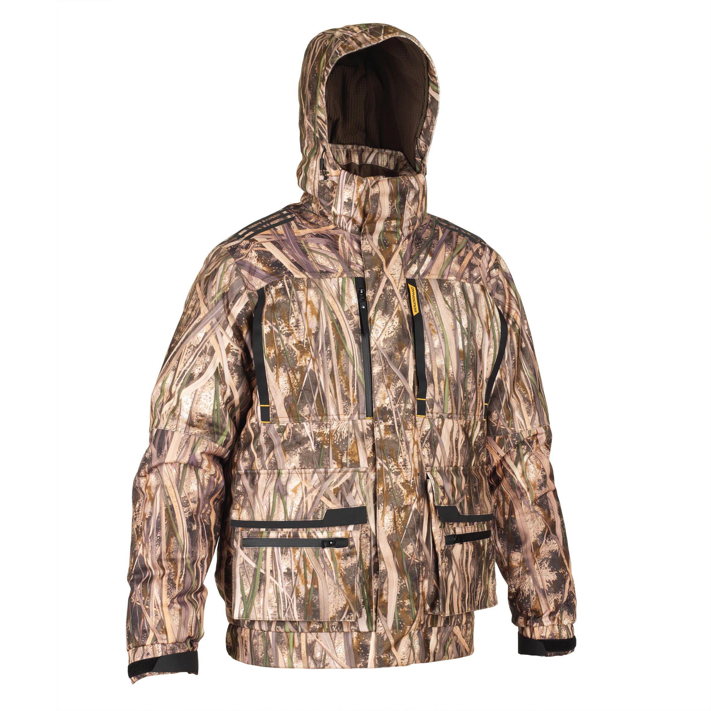 Sudadera Caza Solognac WF500 Hombre Capucha Camuflaje Marismas SOLOGNAC |  Decathlon