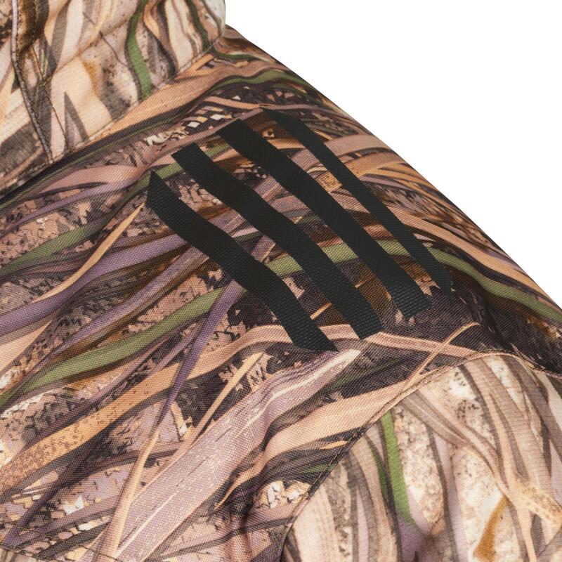Lovecká hřejivá bunda 3v1 900 maskovací vzor rákosí