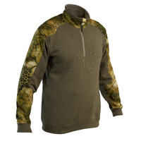 Пуловер за лов Renfort 500, камуфлажен десен Furtiv