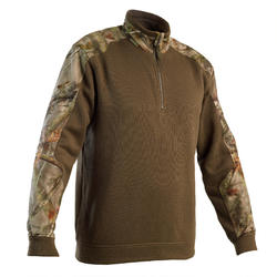 Maglione caccia RENFORT 500 mimetico foresta