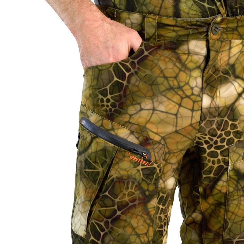 Pantalon Impermeabil Călduros 900 camuflaj Furtiv Bărbați 